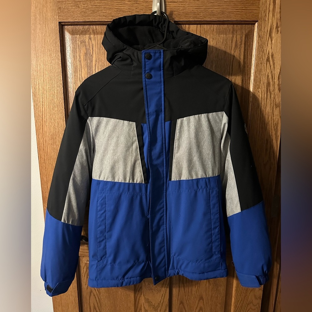 ZeroXposur 14/16 XL 3 in 1 Blue and Gray Winter Coat Boys
